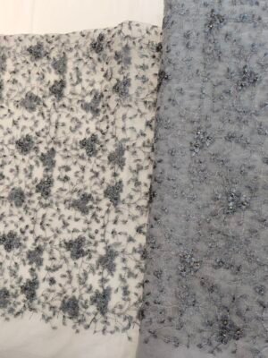 NET THREAD EMBROIDERY FABRIC