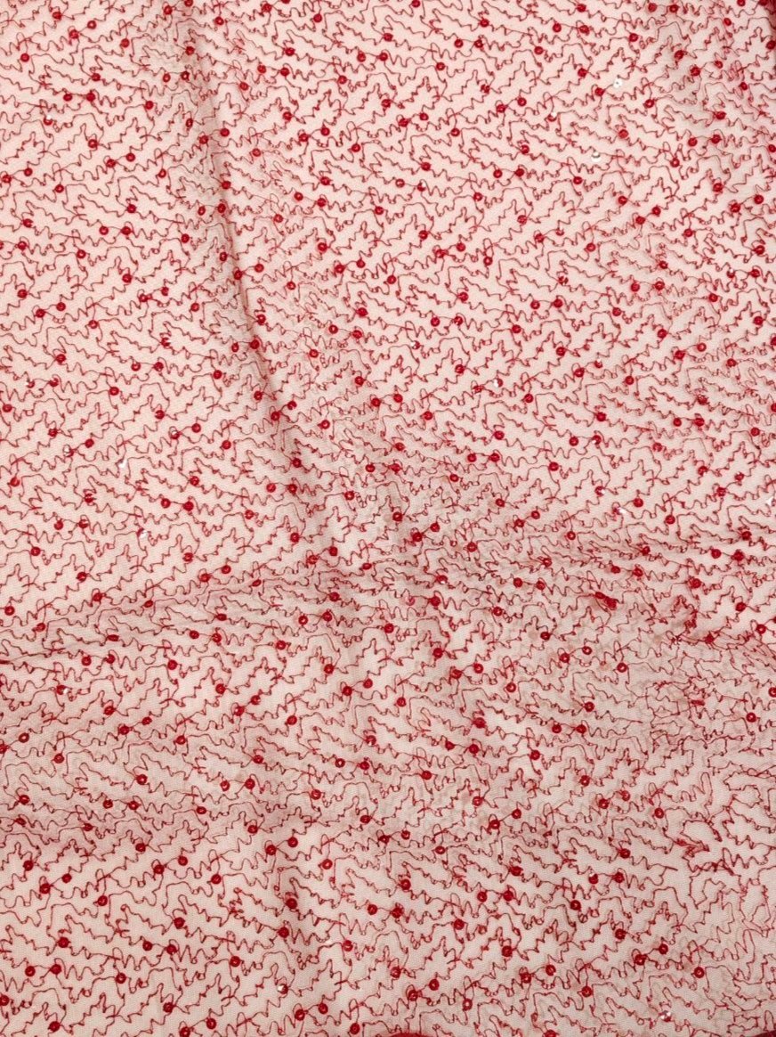 THREAD SEQUENCE EMBROIDERY NET FABRIC - Image 5