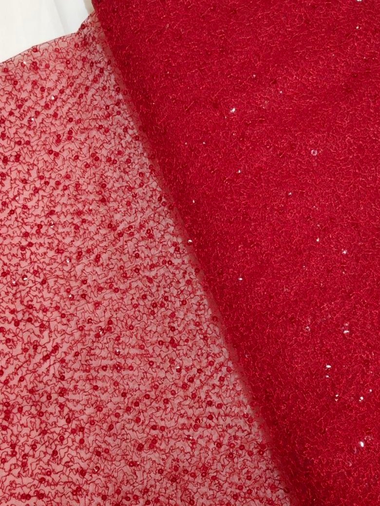 THREAD SEQUENCE EMBROIDERY NET FABRIC - Image 4