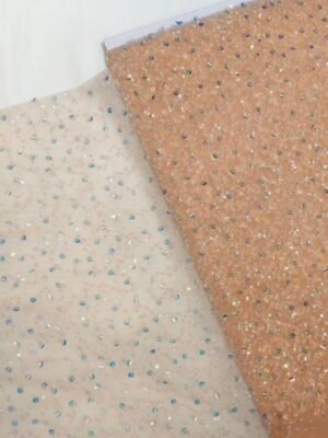 THREAD SEQUENCE EMBROIDERY NET FABRIC