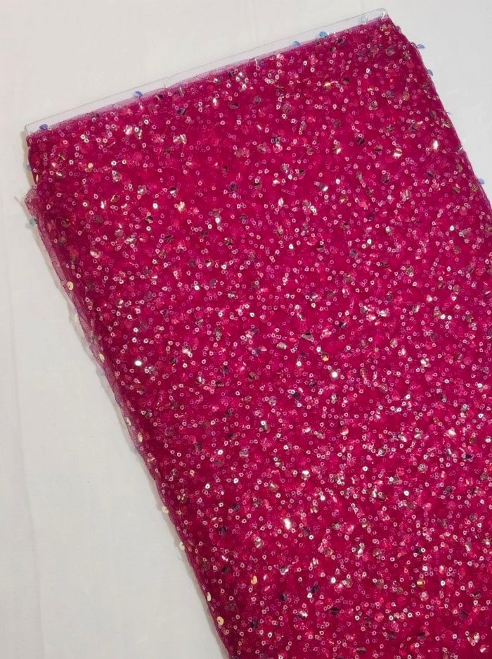 THREAD SEQUENCE EMBROIDERY NET FABRIC - Image 2