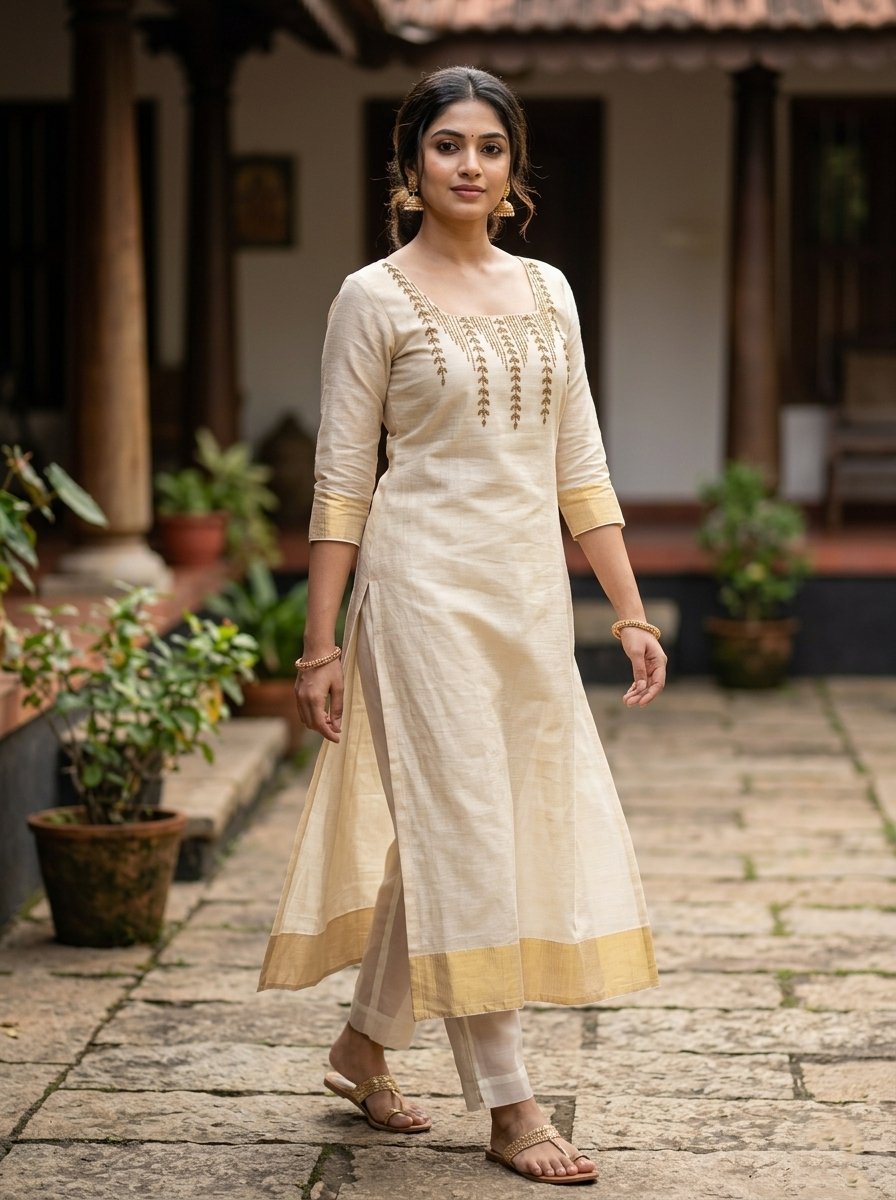 TISSUE KURTI