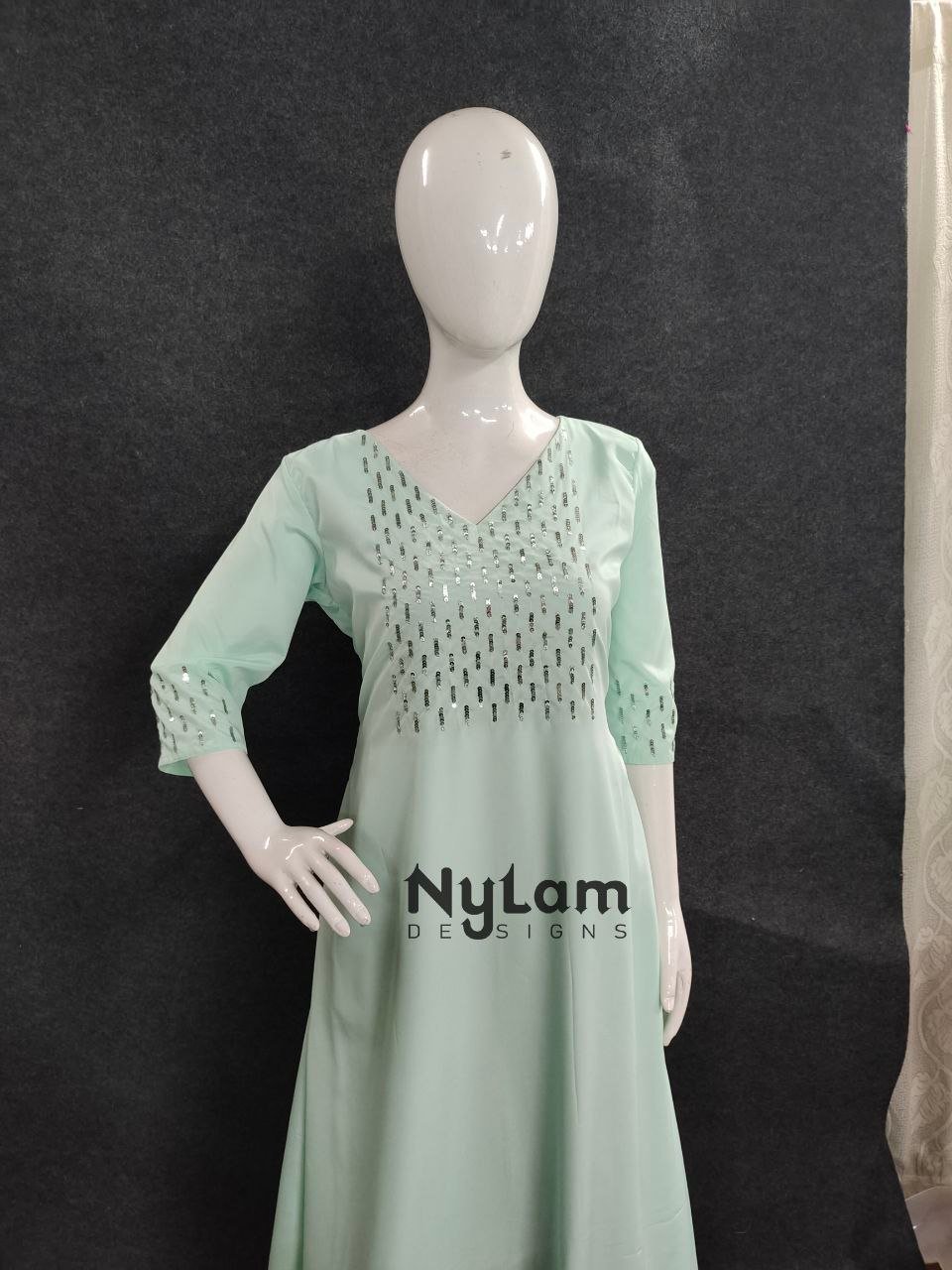 ALINE KURTI DUPATTA